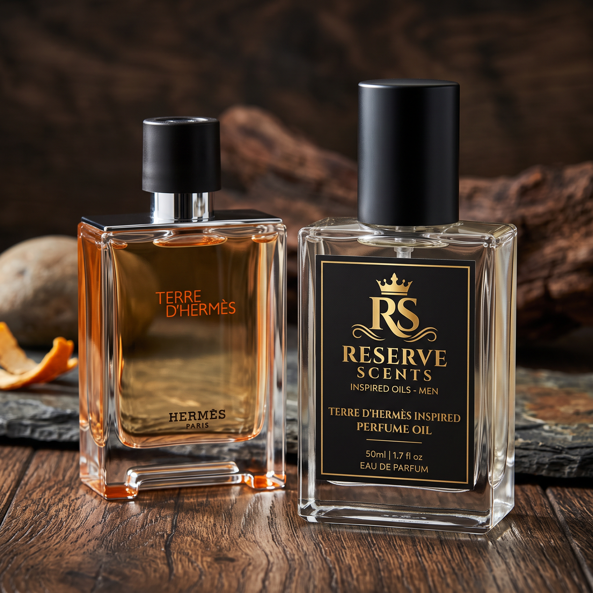 Terre d'Hermès Inspired Perfume Oil