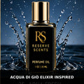 Acqua di Giò Elixir Inspired Perfume Oil | Reserve Scents